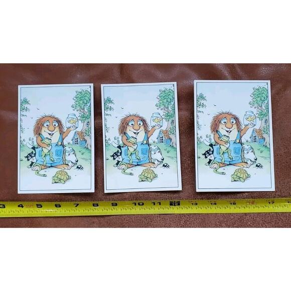 3 Little Critter Approximately 4 Inch X 6 Inch Post Cards Mercer Mayer USA - Picture 8 of 11